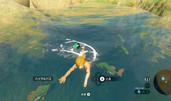 Falha permite que Link afunde na água (sem morrer) em Breath of the Wild