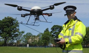 Esquadrão de drones policiais vai trabalhar 24 horas por dia no Reino Unido