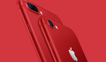 Apple anuncia edição especial vermelha do iPhone 7