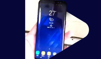 Agora, vazou um vídeo do Samsung Galaxy S8 rodando