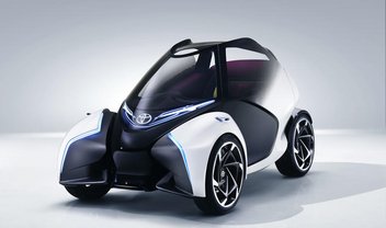 i-TRIL é o veículo de três lugares do futuro da Toyota