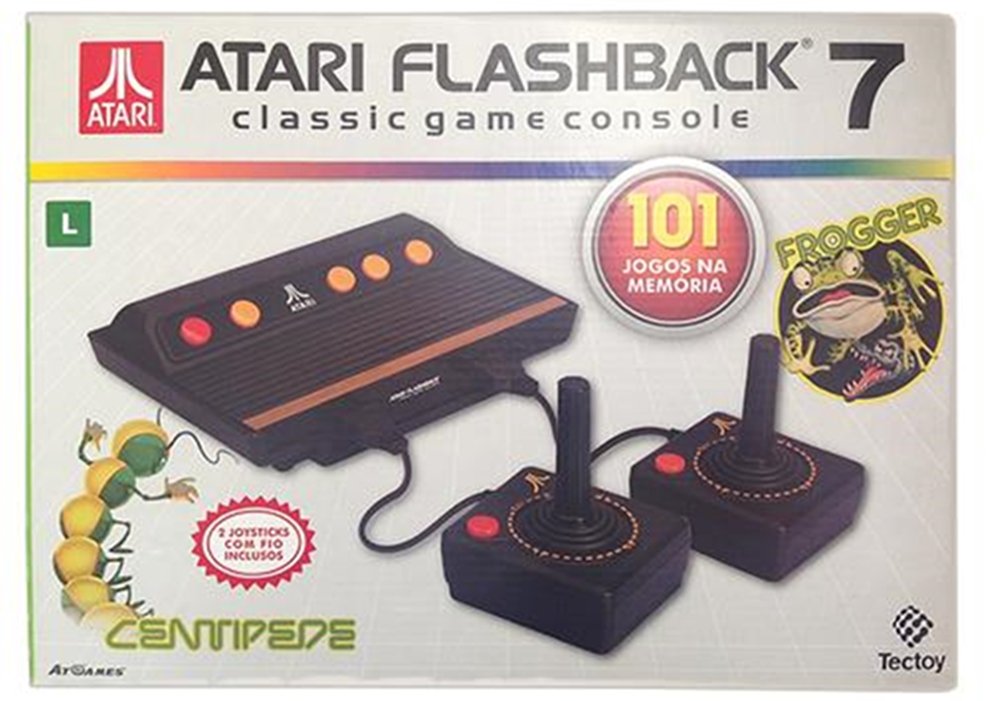 1001 jogos no Atari portátil da Tectoy 