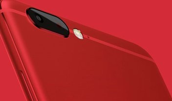 Mas já?! Empresa chinesa lança celular ‘inspirado’ no novo iPhone vermelho