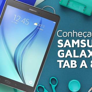 Imagem de Galaxy Tab A 8” com S Pen, o tablet da Samsung voltado para os estudantes
