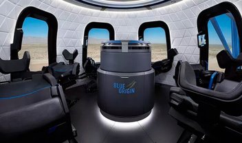 Blue Origin mostra primeiras fotos internas da sua cápsula espaço-turística