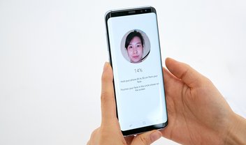 Você pode usar seu rosto para navegar em sites e aplicativos no Galaxy S8