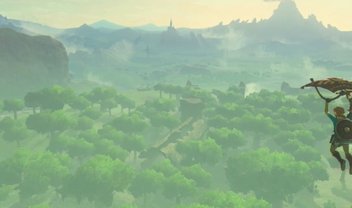 Vídeo mostra Link voando pelas áreas de Breath of the Wild por 22 minutos