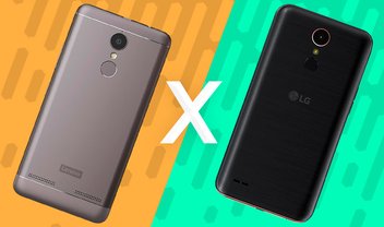 Comparativo: Lenovo Vibe K6 vs. LG K10 Novo [vídeo]