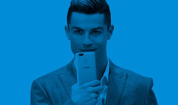 Cristiano Ronaldo mostra o ZTE nubia Z17 antes da sua revelação oficial