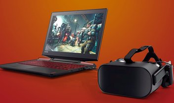 Lenovo lança no Brasil seu notebook gamer com suporte à realidade virtual 