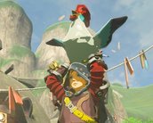 O que acontece se jogarmos uma galinha na lava de Zelda Breath of the Wild?