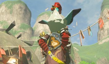 O que acontece se jogarmos uma galinha na lava de Zelda Breath of the Wild?