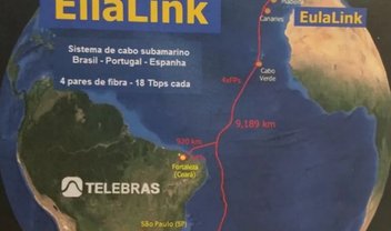 Cabo submarino que conecta Brasil e Espanha ficará pronto em 2019