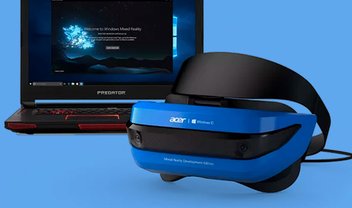 VR em alta! Acer revela novo headset de realidade virtual