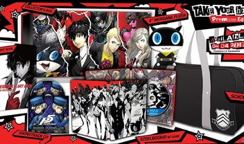 Veja nosso unboxing da edição Take Your Heart de Persona 5