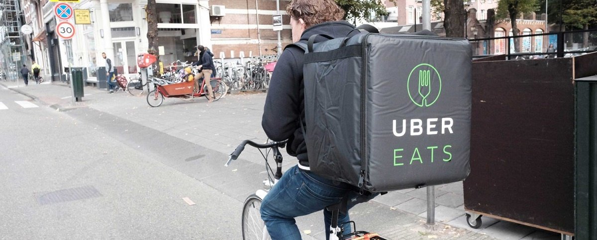 Uber eats shop de bike