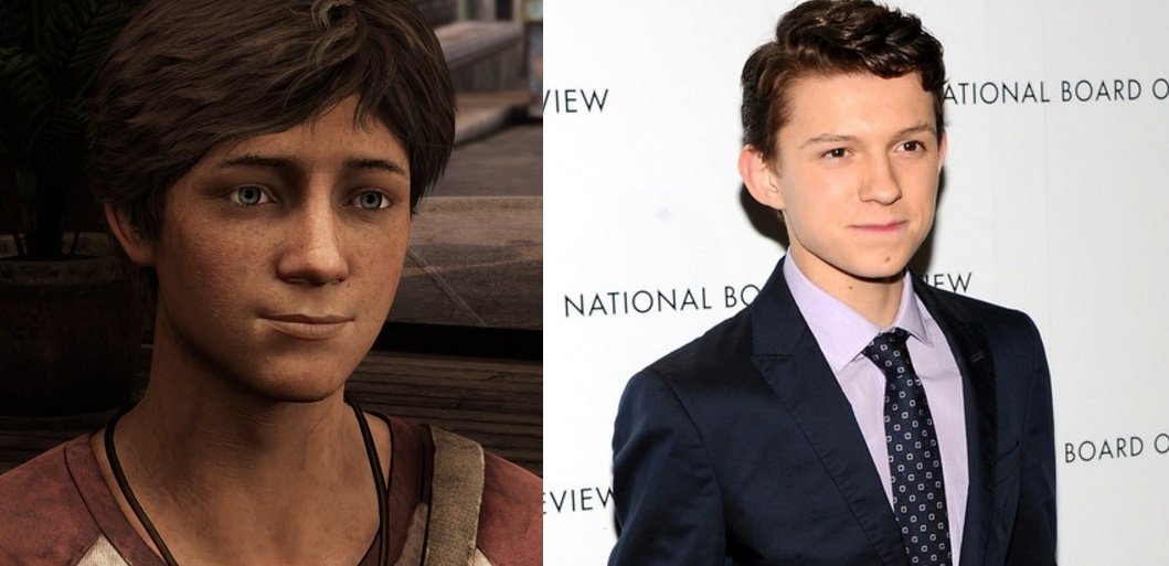 Tom Holland, o Homem-Aranha, agora estreia como Drake, herói do