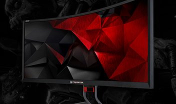 Acer anuncia o monitor curvo Predator Z35P; vendas já começaram