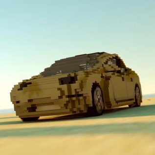 Imagem de Os mundos se chocam e o Tesla Model 3 vai parar no Minecraft