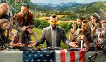 Primeira artwork de Far Cry 5 indica que game abordará fanatismo dos EUA