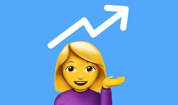 Emoji Trends detalham em gráficos o interesse do público em um emoji