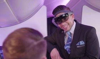 Companhia aérea testa HoloLens para observar emoções dos passageiros