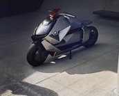 Conceito de nova moto elétrica da BMW se parece com uma lambreta futurista