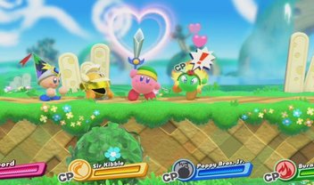 Kirby está de volta em um novo jogo multiplayer para Switch