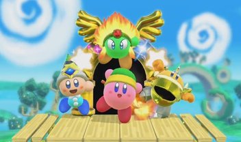 Kirby está de volta em um novo jogo multiplayer para Switch