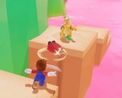 Super Mario Odyssey terá modo coop — e o Player 2 joga com o chapéu!