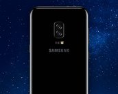 Vaza imagem de Samsung Galaxy S8 com sistema de câmera dupla 