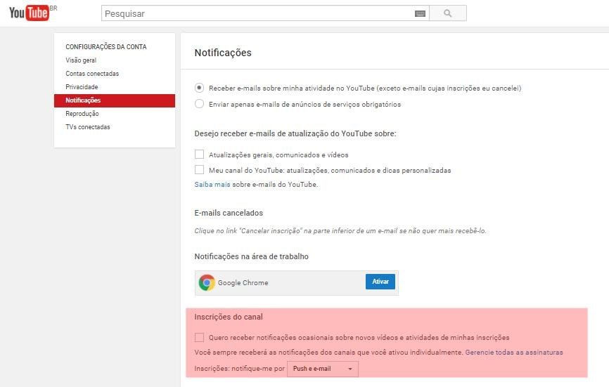 Como receber notificações de novos vídeos do TecMundo no