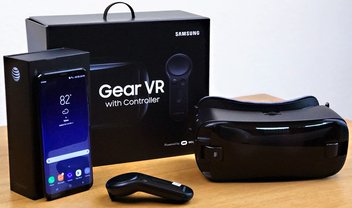 Uau! Nova versão do Gear VR pode usar a sua cabeça para desbloquear celular