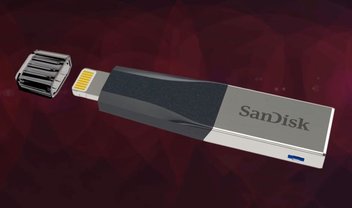 SanDisk lança versão compacta do pendrive iXpand Mini para iDevices