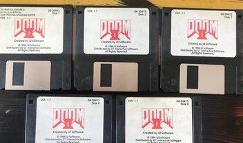 Doom 2 original (em disquetes) está sendo vendido por mais de R$ 10 mil