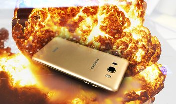 Timing horrível: Galaxy J7 (2016) explode nas mãos de criança de 4 anos