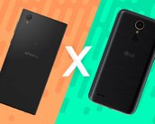 Comparativo: Xperia L1 vs. LG K10 NOVO [vídeo]