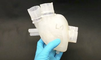 Coração de silicone feito em impressora 3D já funciona como órgão real