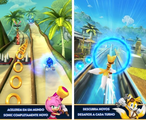 Chega à App Store mais um jogo no estilo Temple Run: o Sonic Dash »
