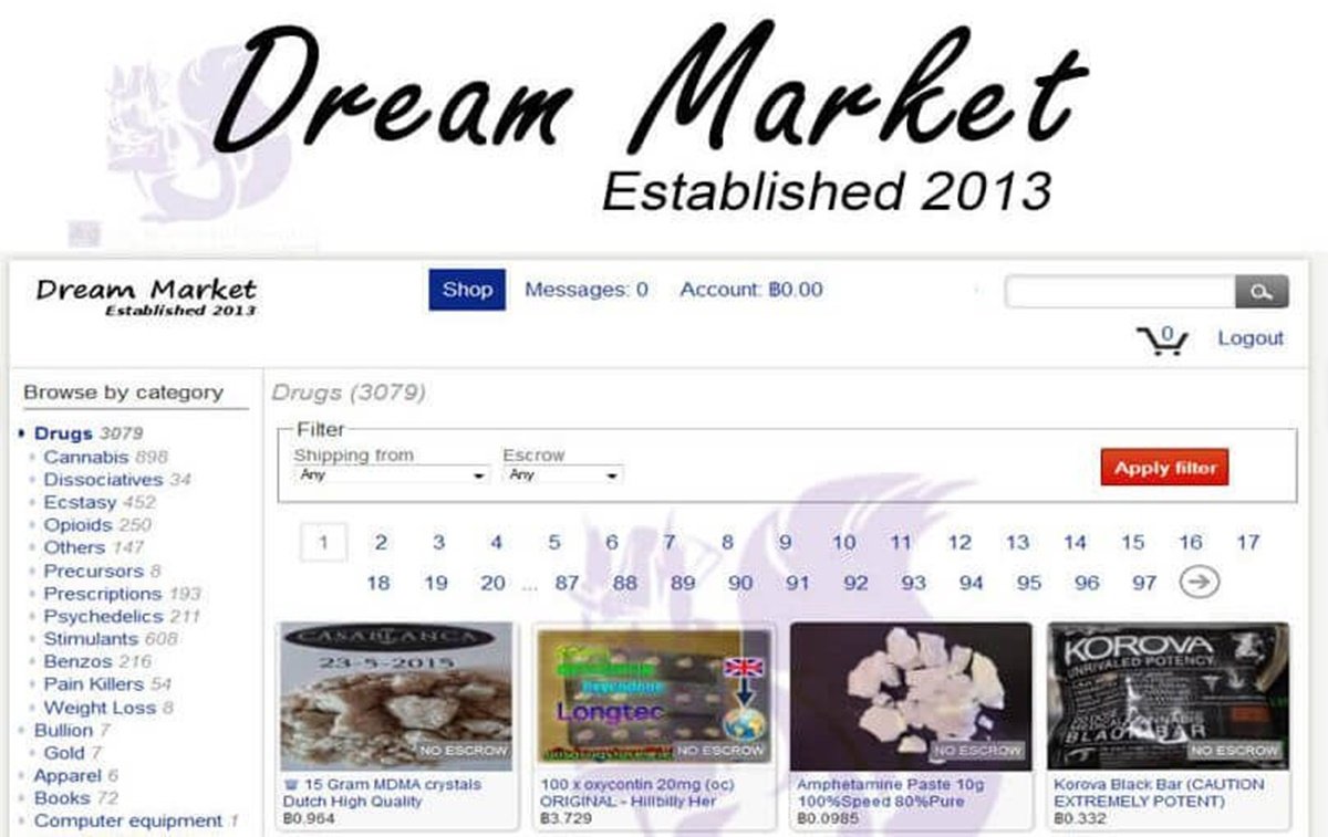 Dream market darknet mega даркнет сайты список mega
