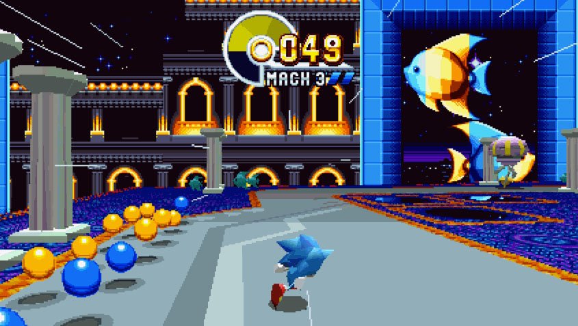 Sega anuncia que Sonic Mania terá Bonus Stages iguais às dos jogos