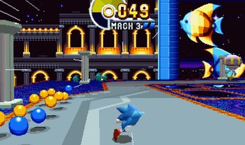 Sega anuncia que Sonic Mania terá Bonus Stages iguais às dos jogos antigos