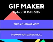 GIF Maker agora está pronto para ser usado no mobile