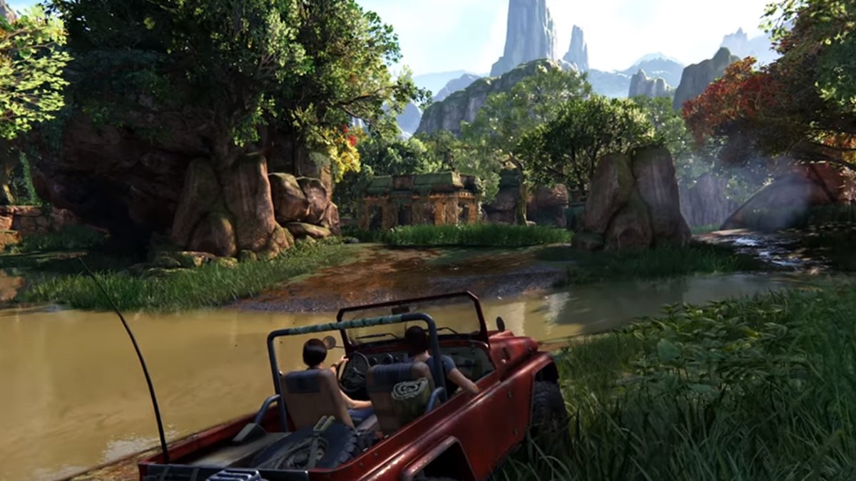 Uncharted 4 com mais liberdade e exploração