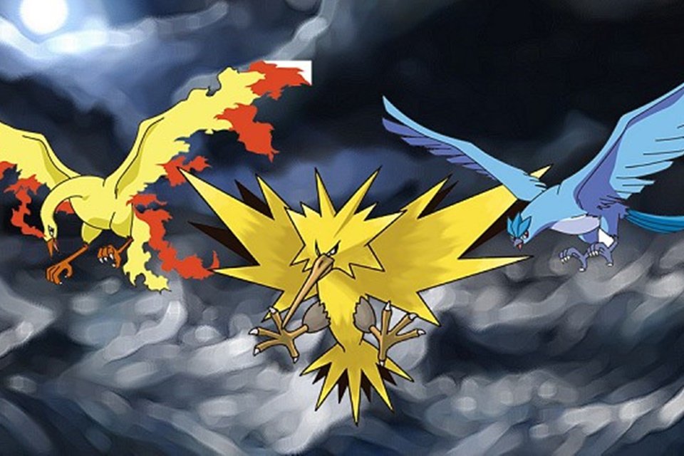 Articuno, zapdos, moltres