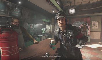 Wolfenstein 2 ganha novo trailer com diálogo tenso à la Bastardos Inglórios