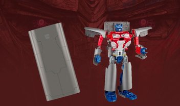 Hasbro lança power bank que realmente se transforma em Optimus Prime