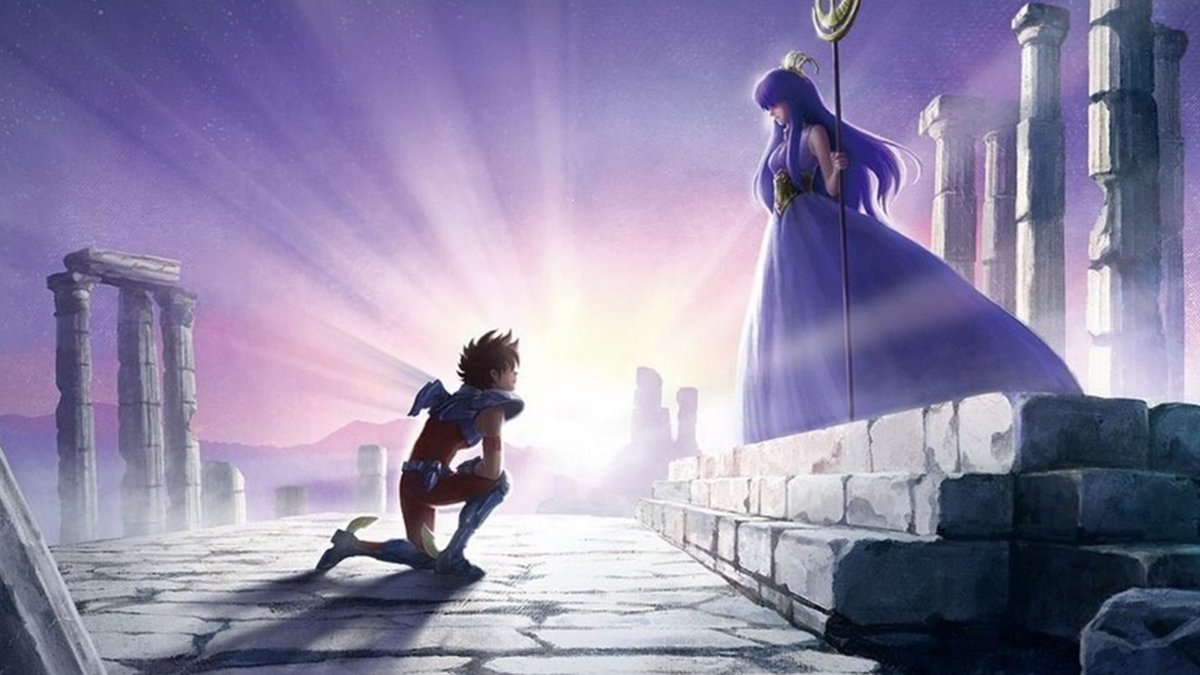 Nova série anime dos Cavaleiros do Zodíaco em Abril