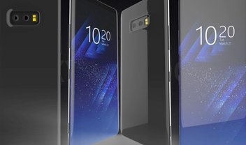 Belíssimo conceito do Galaxy S9 explora os limites da tela infinita