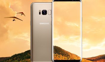 Samsung lança Galaxy S8 e S8+ dourados no Brasil